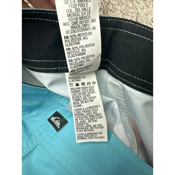 Quiksilver Shorts Every Day Board Shorts Skateboard Surf Beach Size 32 New - Picture 7 of 16